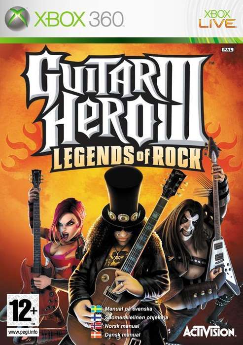 Guitar Hero III: Legends of Rock (Xbox 360)(Pwned) - Activision 130G