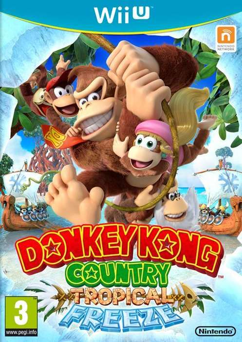 Donkey Kong Country: Tropical Freeze (Wii U)(Pwned) - Nintendo 130G