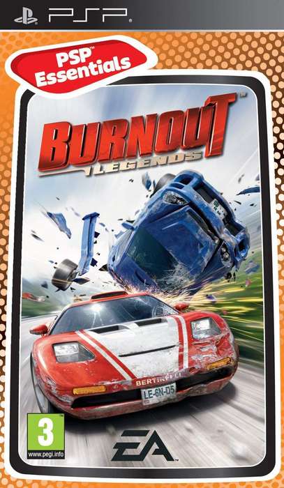 Burnout: Legends - Essentials (PSP)(Pwned) - Electronic Arts / EA Games 80G