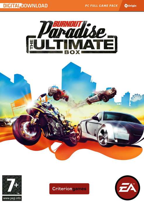 Burnout Paradise: The Ultimate Box [Digital Code](PC)(New) - Electronic Arts / EA Games