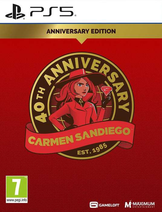 Carmen Sandiego - 40th Anniversary Edition (PS5)(New) - Maximum Games 150G