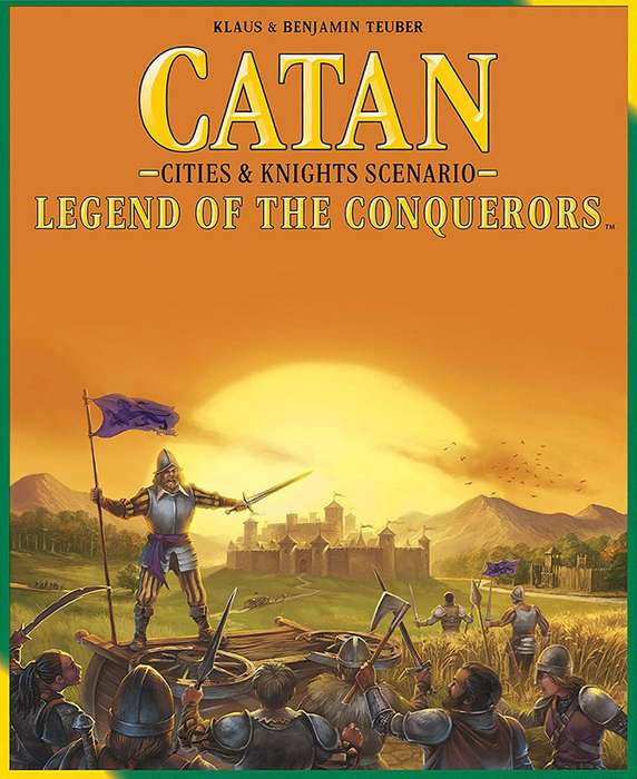 Catan: Cities & Knights Scenario - Legend of the Conquerors (New) - Catan Studio 1000G