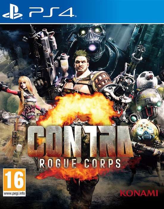 Contra: Rogue Corps (PS4)(New) - Konami 90G