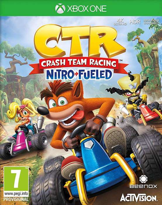 Crash Team Racing: Nitro Fueled (Xbox One)(New) - Activision 90G
