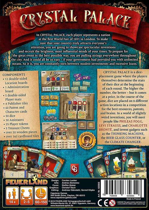 Crystal Palace (New) - Capstone Games 2250G