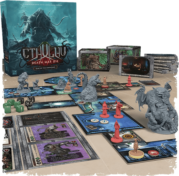 Cthulhu: Death May Die - Fear of the Unknown (New) - CMON 2500G