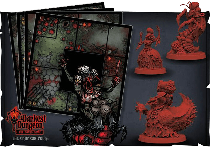 Darkest Dungeon: The Crimson Court - The Board Game Expansion (New) - Mythic Games 2500G