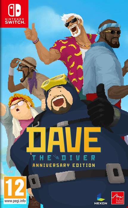 Dave the Diver - Anniversary Edition (NS / Switch)(New) - Arc System Works 100G