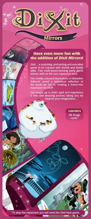 Dixit: Mirrors Expansion (New) - Libellud 450G
