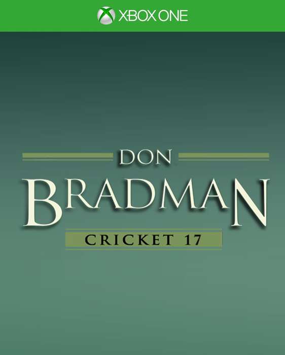 Don Bradman Cricket 17 (Xbox One)(Pwned) - Tru Blu Games 120G