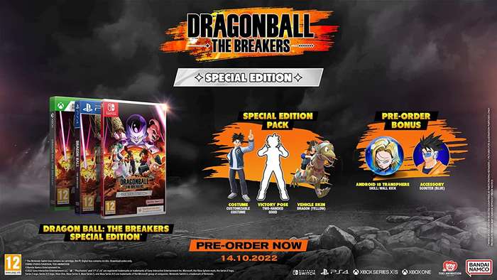 DragonBall: The Breakers - Special Edition (PS4)(New) - Namco Bandai Games 90G