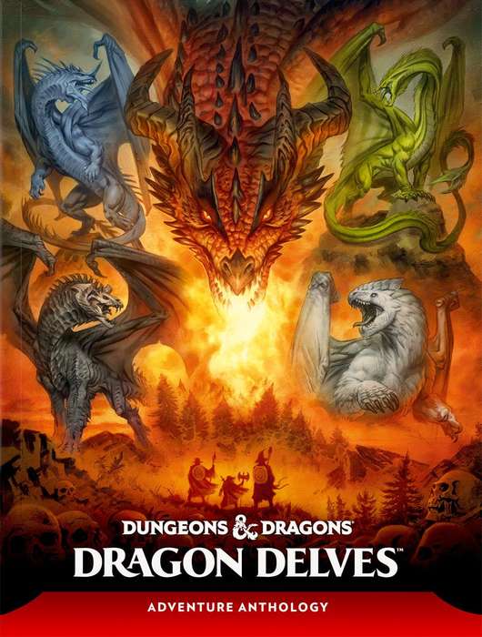 Dungeons & Dragons - Dragon Delves: Adventure Anthology - Hardcover (New) - Wizards of the Coast