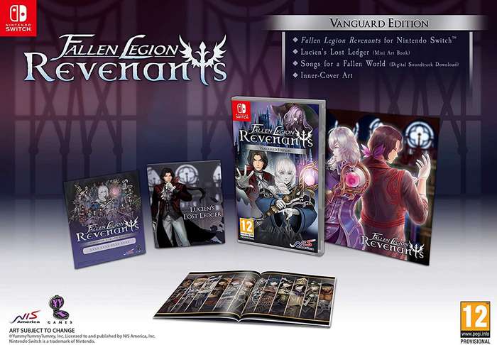 Fallen Legion Revenants - Vanguard Edition (NS / Switch)(New) - NIS America / Europe 100G