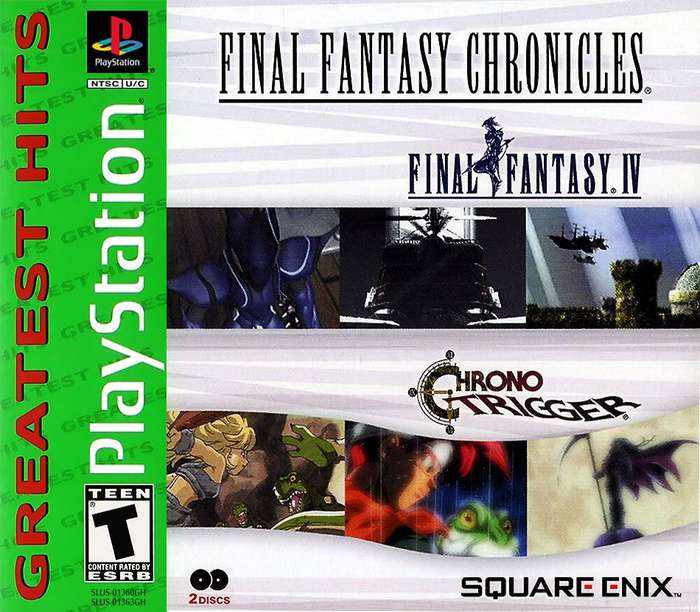 Final Fantasy Chronicles - Greatest Hits (FFIV + Chrono Trigger)(NTSC/U)(PS1)(New) - Square Enix