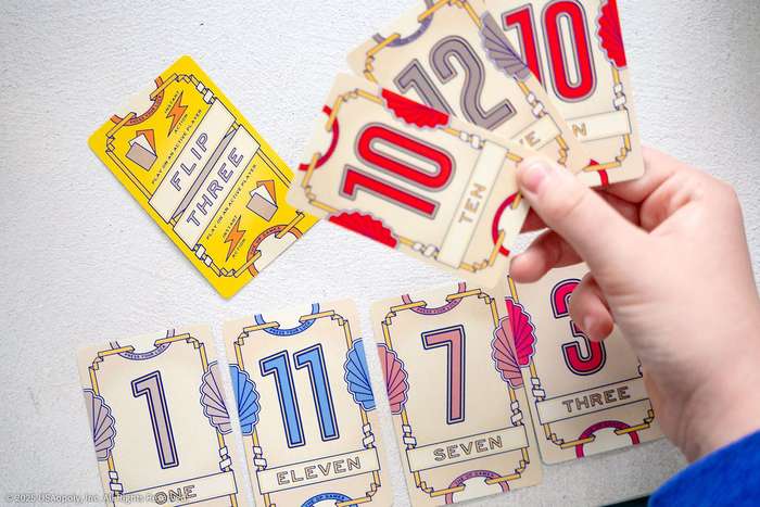 Flip 7 - Hang Tab Edition (New) - USAopoly / The OP Games 200G