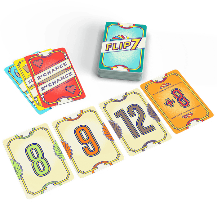 Flip 7 - Hang Tab Edition (New) - USAopoly / The OP Games 200G