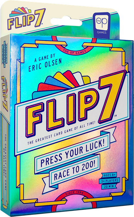 Flip 7 - Hang Tab Edition (New) - USAopoly / The OP Games 200G