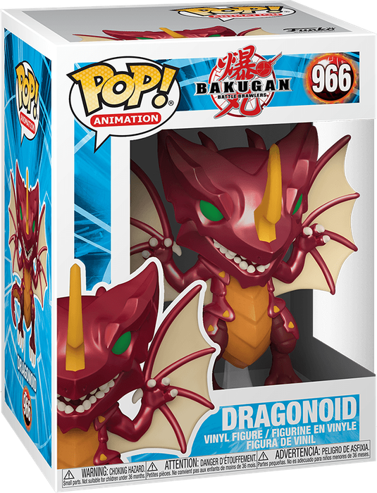 Funko Pop! Animation 966: Bakugan: Battle Brawlers - Dragonoid Vinyl Figure *See Note* (New) -