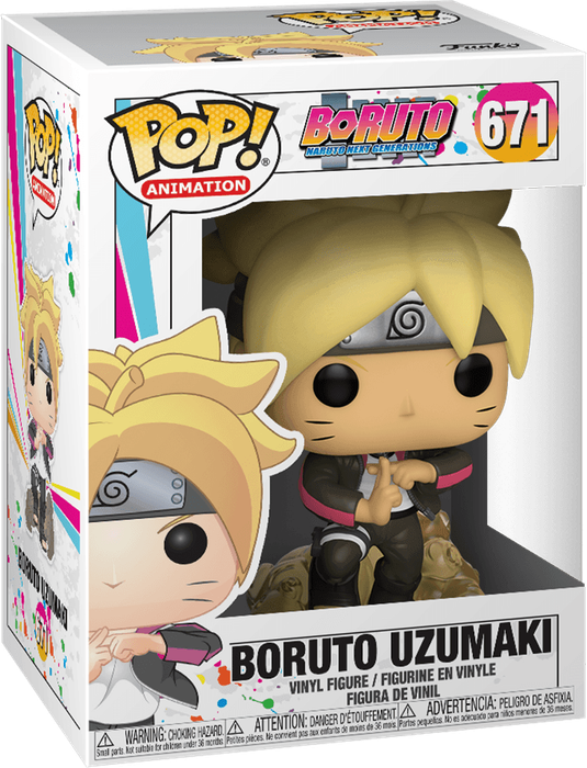 Funko Pop! Animation 671: Boruto: Naruto Next Generations - Boruto Uzumaki Vinyl Figure (New) -
