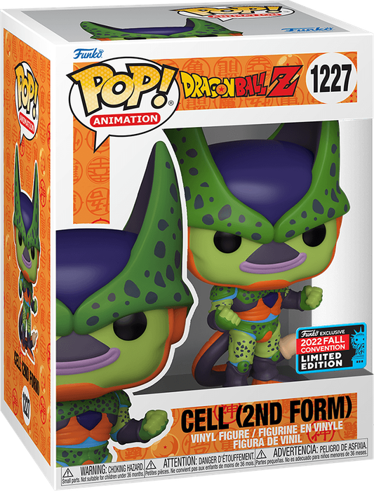 Funko Pop! Animation 1227: DragonBall Z - Cell Vinyl Figure (2nd Form)(New) - Funko 440G