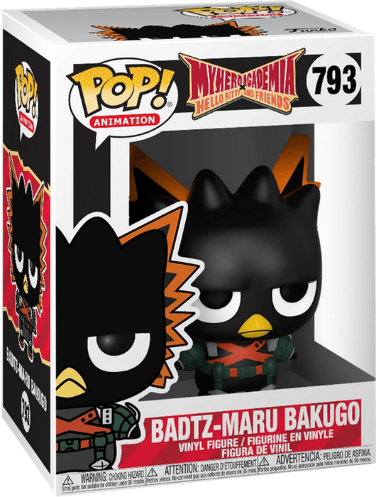 Funko Pop! Animation 793: My Hero Academia x Hello Kitty and Friends - Badtz-Maru Bakugo Vinyl