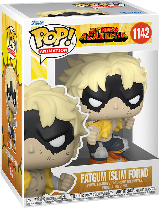 Funko Pop! Animation 1142: My Hero Academia - Fatgum Vinyl Figure *See Note* (Slim Form)(New) -