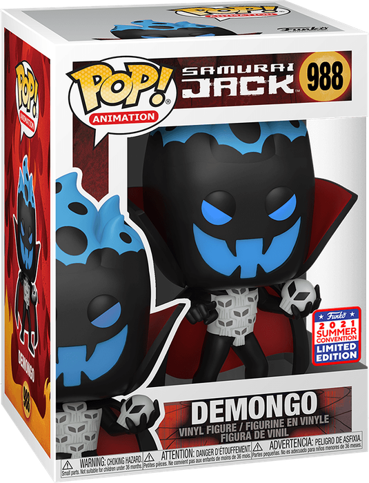 Funko Pop! Animation 988: Samurai Jack - Demongo Vinyl Figure (New) - Funko 440G
