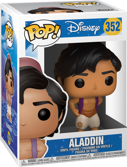 Funko Pop! Disney 352: Aladdin - Aladdin Vinyl Figure (New) - Funko 440G