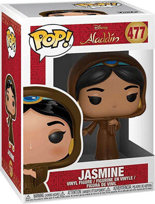 Funko Pop! Disney 477: Aladdin - Jasmine in Disguise Vinyl Figure (New) - Funko 440G