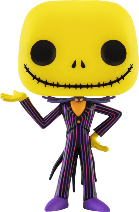 Funko Pop! Disney 15: Black Light - The Nightmare Before Christmas - Jack Skellington Vinyl Figure