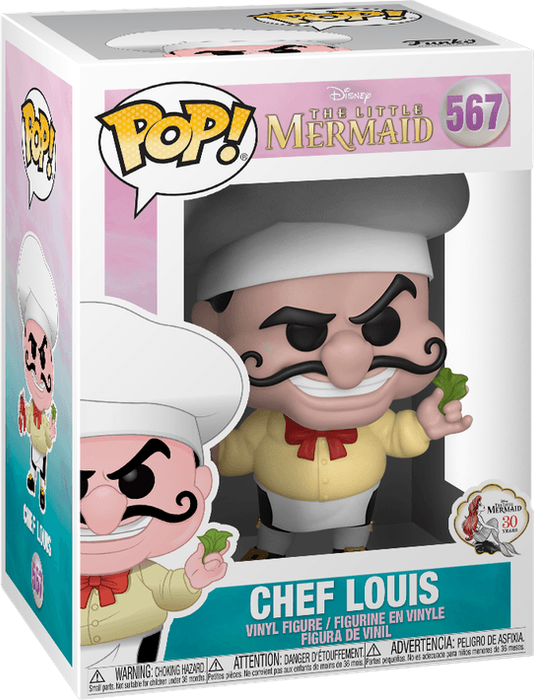 Funko Pop! Disney 567: The Little Mermaid - Chef Louis Vinyl Figure (New) - Funko 440G