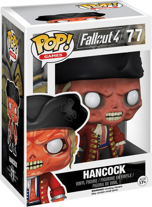 Funko Pop! Games 77: Fallout 4 - Hancock Vinyl Figure (New) - Funko 440G