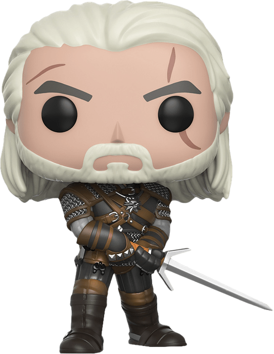 Funko Pop! Games 149: The Witcher III: Wild Hunt - Geralt Vinyl Figure *Damaged Box* (New) - Funko