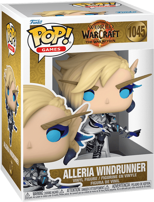 Funko Pop! Games 1045: World of Warcraft: The War Within - Alleria Windrunner Vinyl Figure (New) -