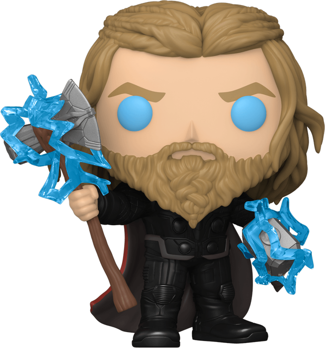 Funko Pop! Marvel 1117: Avengers: Endgame - Thor with Mjolnir and Stormbreaker Vinyl Bobble-Head