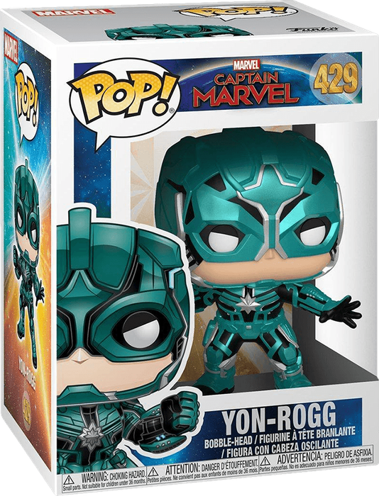 Funko Pop! Marvel 429: Captain Marvel - Yon-Rogg Vinyl Bobble-Head (New) - Funko 440G