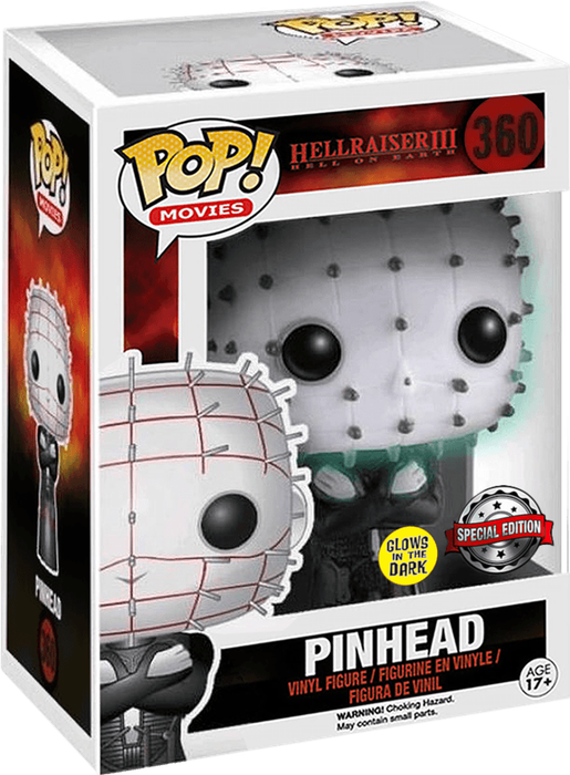 Funko Pop! Movies 360: Hellraiser III - Pinhead Vinyl Figure (Glow in the Dark)(New) - Funko 440G