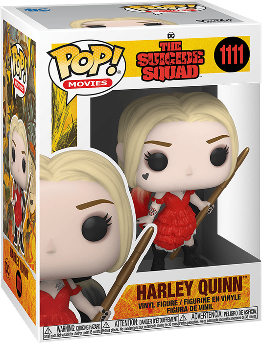Funko Pop! Movies 1111: The Suicide Squad - Harley Quinn in Ripped Dress Vinyl Figure (New) - Funko