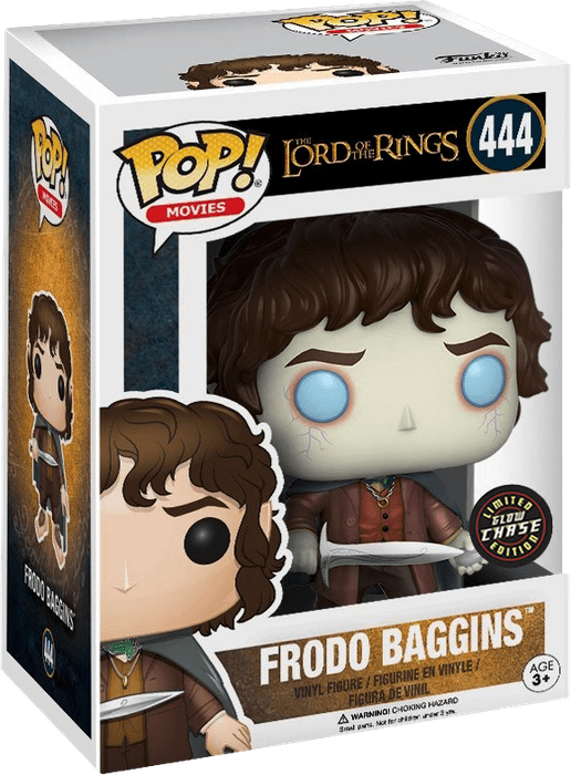 Funko Pop! Movies 444: The Lord of the Rings - Frodo Baggins Vinyl Figure *See Note* (Glow in the