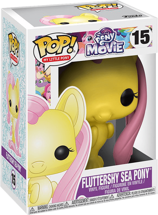 Funko Pop! My Little Pony 15: The Movie - Fluttershy Sea Pony Vinyl Figure (New) - Funko 440G