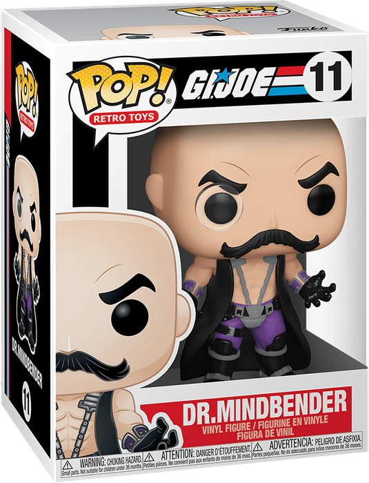 Funko Pop! Retro Toys 11: G.I. Joe - Dr. Mindbender Vinyl Figure (New) - Funko 440G