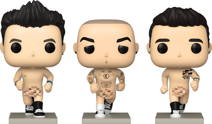 Funko Pop! Rocks 3 Pack: Blink 182 - What's My Age Again? - Mark Hoppus / Travis Barker / Tom