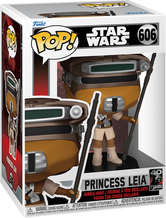 Funko Pop! Star Wars 606: Return of the Jedi - Princess Leia Vinyl Bobble-Head (Boushh