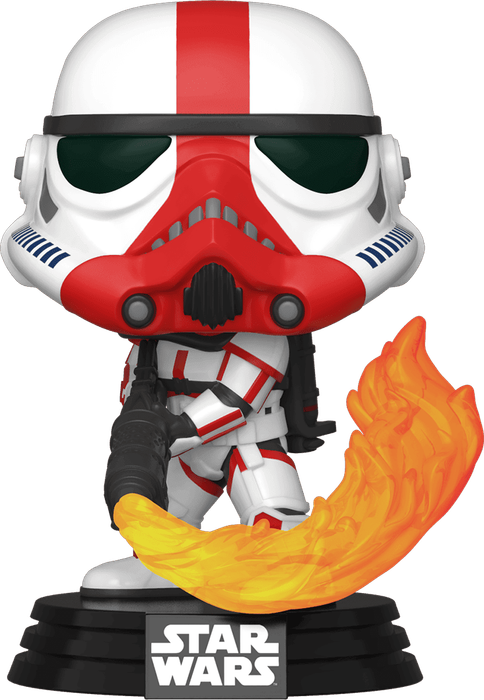 Funko Pop! Star Wars 350: The Mandalorian - Incinerator Stormtrooper Vinyl Bobble-Head (New) -