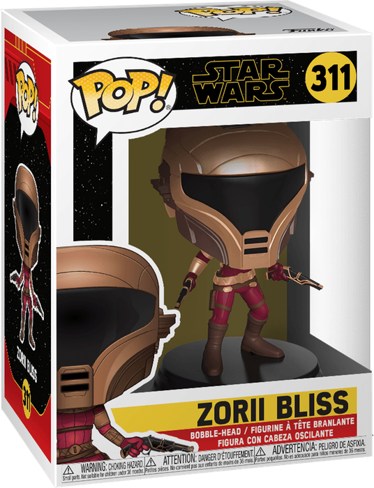 Funko Pop! Star Wars 311: The Rise of Skywalker - Zorii Bliss Vinyl Bobble-Head (New) - Funko 440G