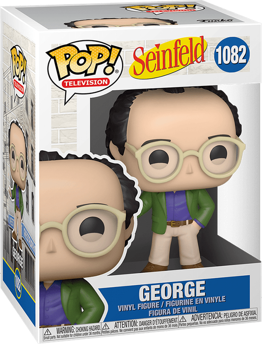 Funko Pop! TV 1082: Seinfeld - George Vinyl Figure (New) - Funko 440G