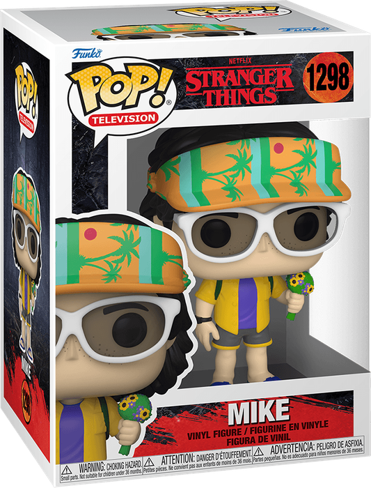 Funko Pop! TV 1298: Stranger Things - Mike Wheeler Vinyl Figure (Season 4)(New) - Funko 440G