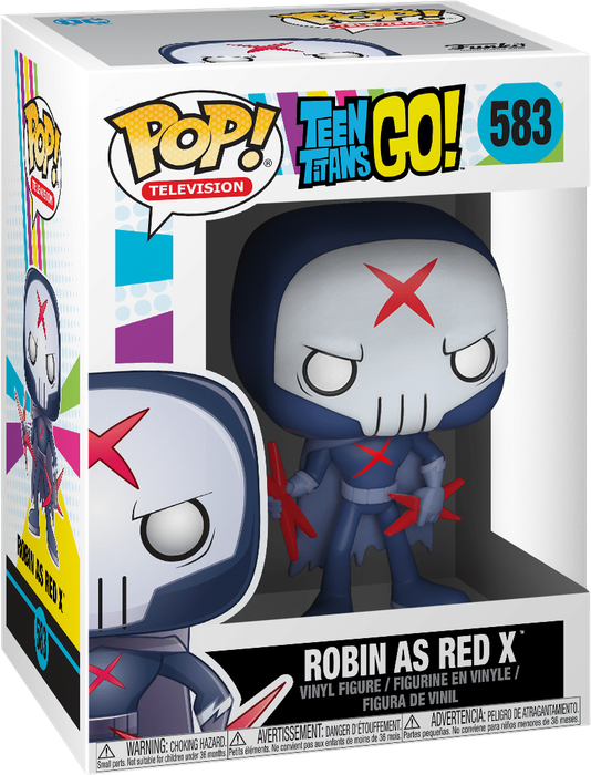 Funko Pop! TV 583: Teen Titans Go! - Robin as Red X Vinyl Figure (New) - Funko 440G