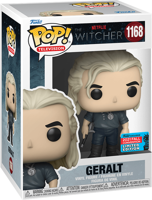 Funko Pop! TV 1168: The Witcher - Geralt Vinyl Figure (Limited Edition)(New) - Funko 440G