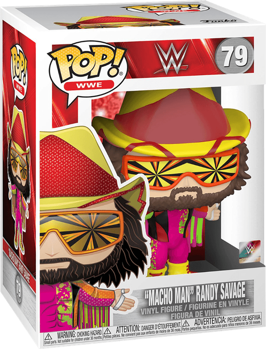 Funko Pop! WWE 79 - 'Macho Man' Randy Savage Vinyl Figure (New) - Funko 440G